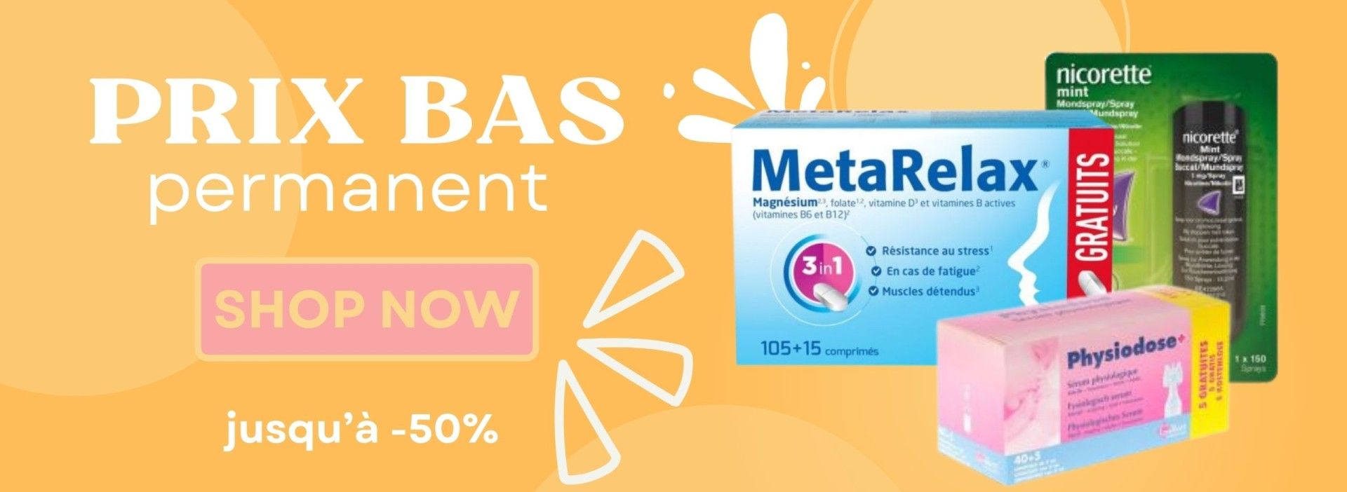 prix bas permanent