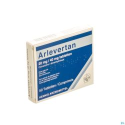 Arlevertan Kela 20mg/40mg Tabl 50