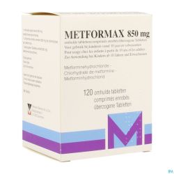 Metformax 850 Tabl 120 X 850mg