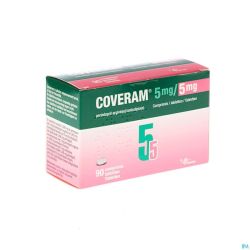 Coveram 5mg/ 5mg Comp 90