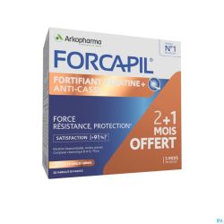 Forcapil Keratine+ Lot Caps 180