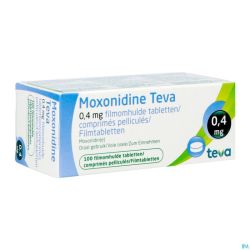 Moxonidine Teva Comp 100 X 0,4mg