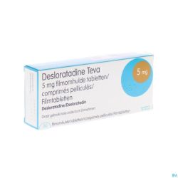 Desloratadine Teva 5mg Comp Pell 30 X 5mg