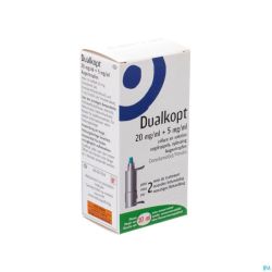 Dualkopt 20mg/ml + 5mg/ml Collyre En Sol 1x10ml