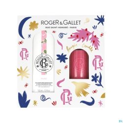 Roger&gallet Set Noel Rose 100ml + Bougie