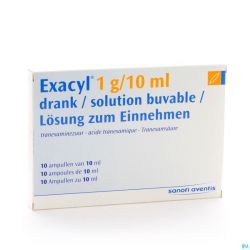 Exacyl Amp Per Os 10x1g/10ml