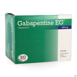 Gabapentine EG 400Mg Caps 200 X 400 Mg