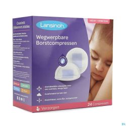 Lansinoh Coussinets Allait. Jet. Blue Lock Core 24