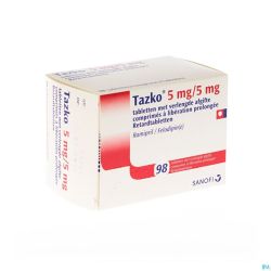 Tazko 5,0/5,0mg Liberat Prolon Comp 98 X 5