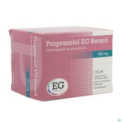 Propranolol Retard EG Caps  60X160Mg