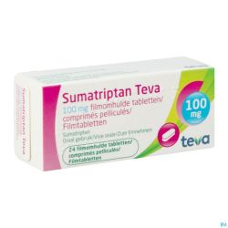 Sumatriptan Teva 100mg Comp Pell 24 X 100mg