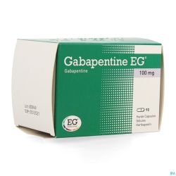 Gabapentine EG 100Mg Caps  90 X 100 Mg
