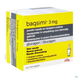 Baqsimi 3mg Pdr Nasale Recipient Unidose 1