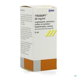 Trusopt Ocumeter Plus 20mg/ml Collyre Sol 5ml