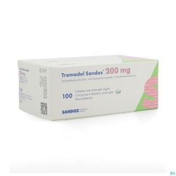 Tramadol 200 Sandoz Comp Liberat Prol 100 X 200mg