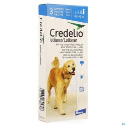 Credelio 900mg Comp Croq Chien 22-45kg 3
