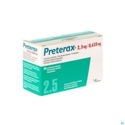 Preterax Comp 90 X 2,5mg/0,625mg