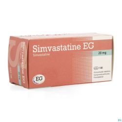 Simvastatine EG 20Mg Comp Pell 100 Bl.Rempl2371789