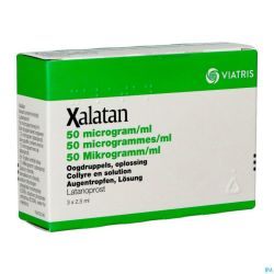 Xalatan 0,005 % Collyre 3x2,5ml