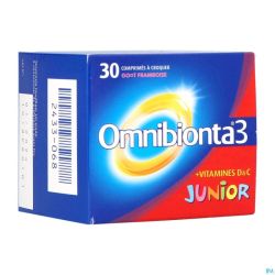 Omnibionta3 Junior Multivitamines pour Enfants (30 comprimés)