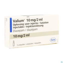 Valium 10mg/2ml Sol Inj Amp 5