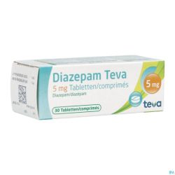 Diazepam Teva Comp 30 X 5mg