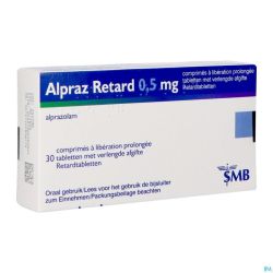 Alpraz Retard 0,5mg Comp Lib. Prolong. 30