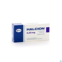 Halcion Tabl 10 X 0,250mg