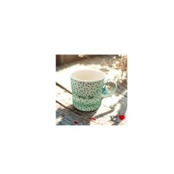tea tower tasse tea time pois