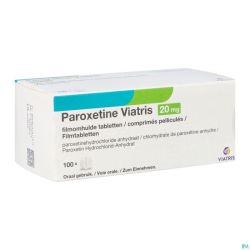 Paroxetine Viatris 20mg Comp 100 Blister