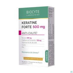 Biocyte Keratine Forte A/chute Caps 40