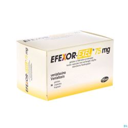 Efexor Exel 75mg Caps Liberation Prolonge 98