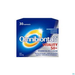 Omnibionta 3 Vitality 50+ Comp 30