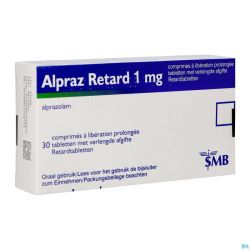 Alpraz Retard 1mg Comp Lib. Prolong. 30