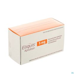 Eliquis 5,0mg Comp Pell 168 X 5mg
