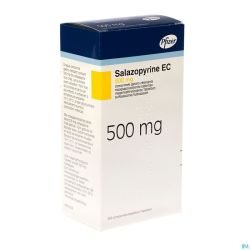 Salazopyrine Ec Drag 300 X 500mg