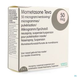 Mometasone Teva 50mcg Susp Pulv Nas 3 X 140