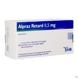 Alpraz Retard 0,5mg Comp Lib. Prolong. 60