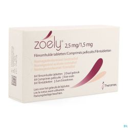 Zoely 2,5mg/1,5mg Comp Pell 84