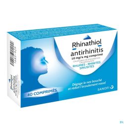 Rhinathiol Antirhinitis Tabl 40