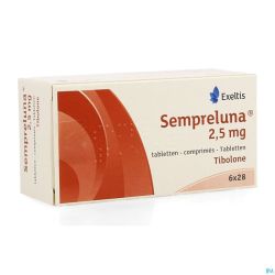 Sempreluna 2,5mg Comp 6 X 28