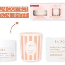 La Rosee Coffret Bougie 10 Ans 3 Prod.