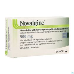 Novalgine Comp. Oblong 20 X 500mg
