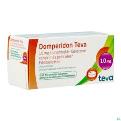 Domperidone 10mg Teva Comp Pell 100 X 10mg