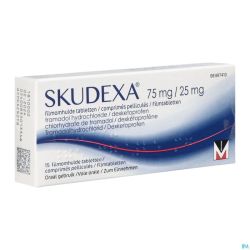 Skudexa 75mg/25mg Comp Pell 15