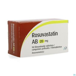 Rosuvastatin Ab 20mg Comp Pell 98 X 20mg