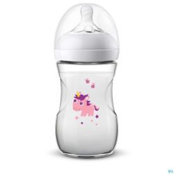 Philips Avent Natural 2.0 Biberon 260ml Unicorn SCF070/25