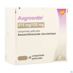 Augmentin 875mg Comp 20