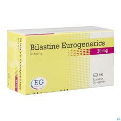 Bilastine Eurogenerics 20Mg Comp 100