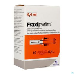 Fraxiparine Ser 10 X 0,4ml 3800 Ui Axa